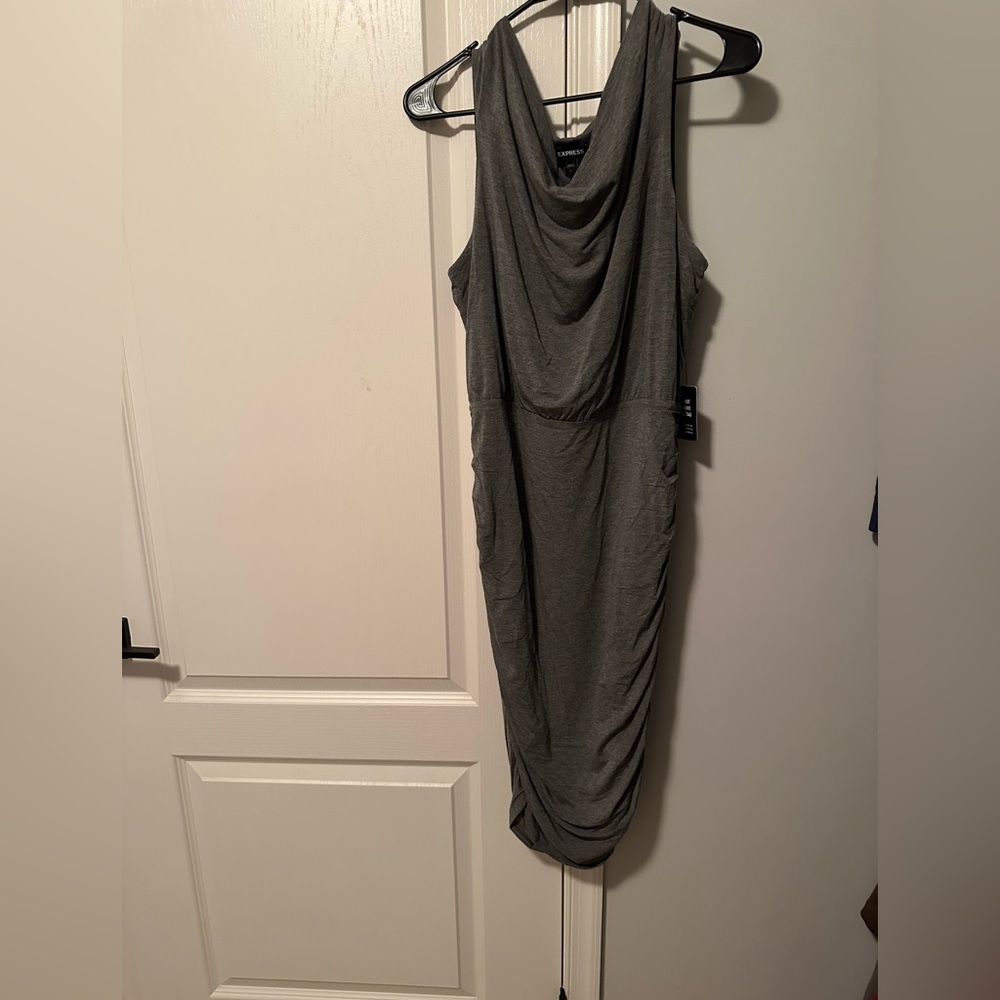 Express ruched dress